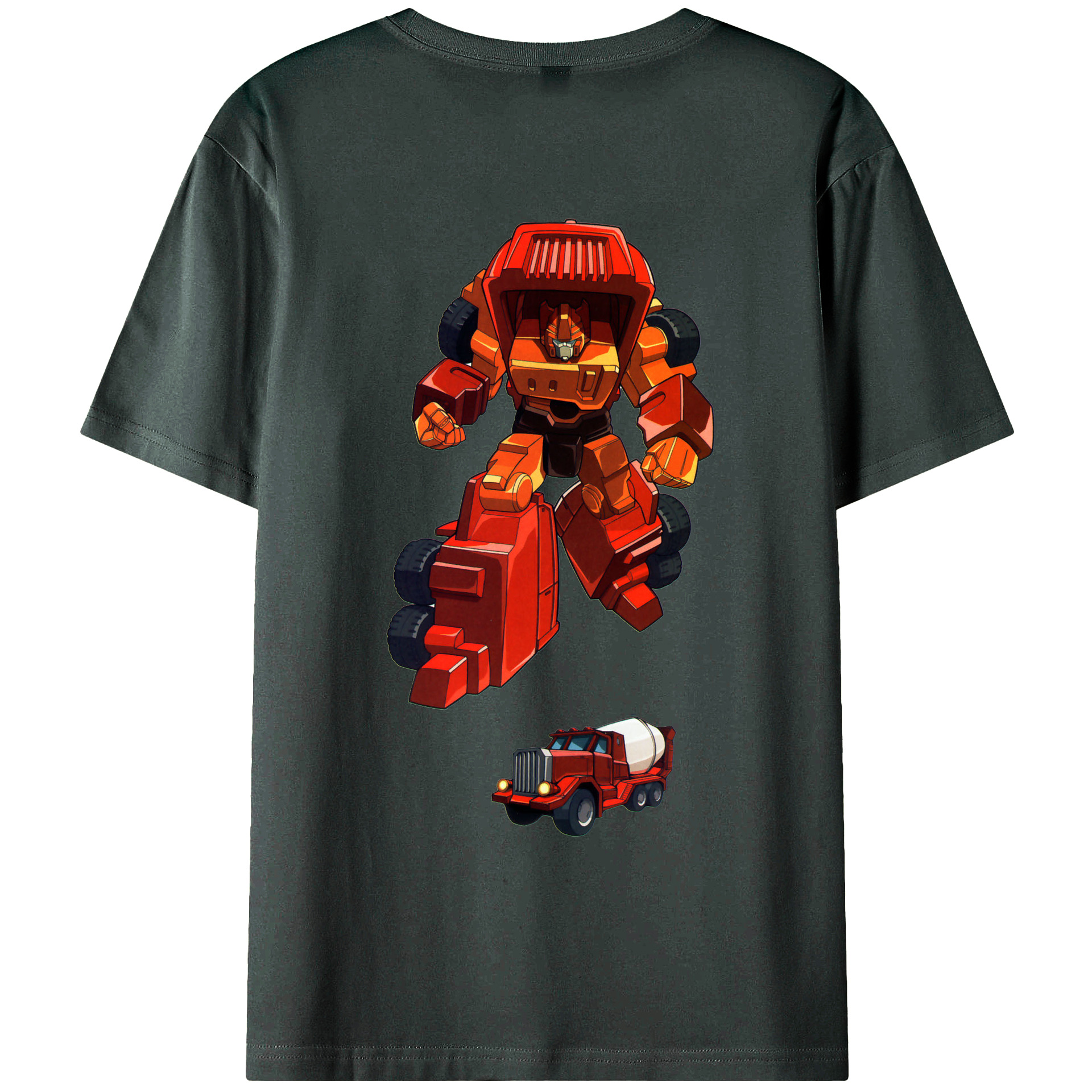 （画像用）  綿100％ メンズ半袖Tシャツ（バックプリント） 通気性
